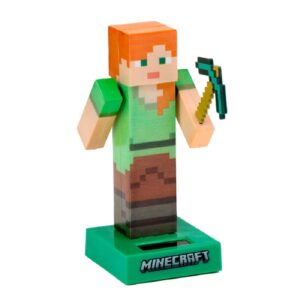 Minecraft Napelemes Mozgó Figura – Alex Edition