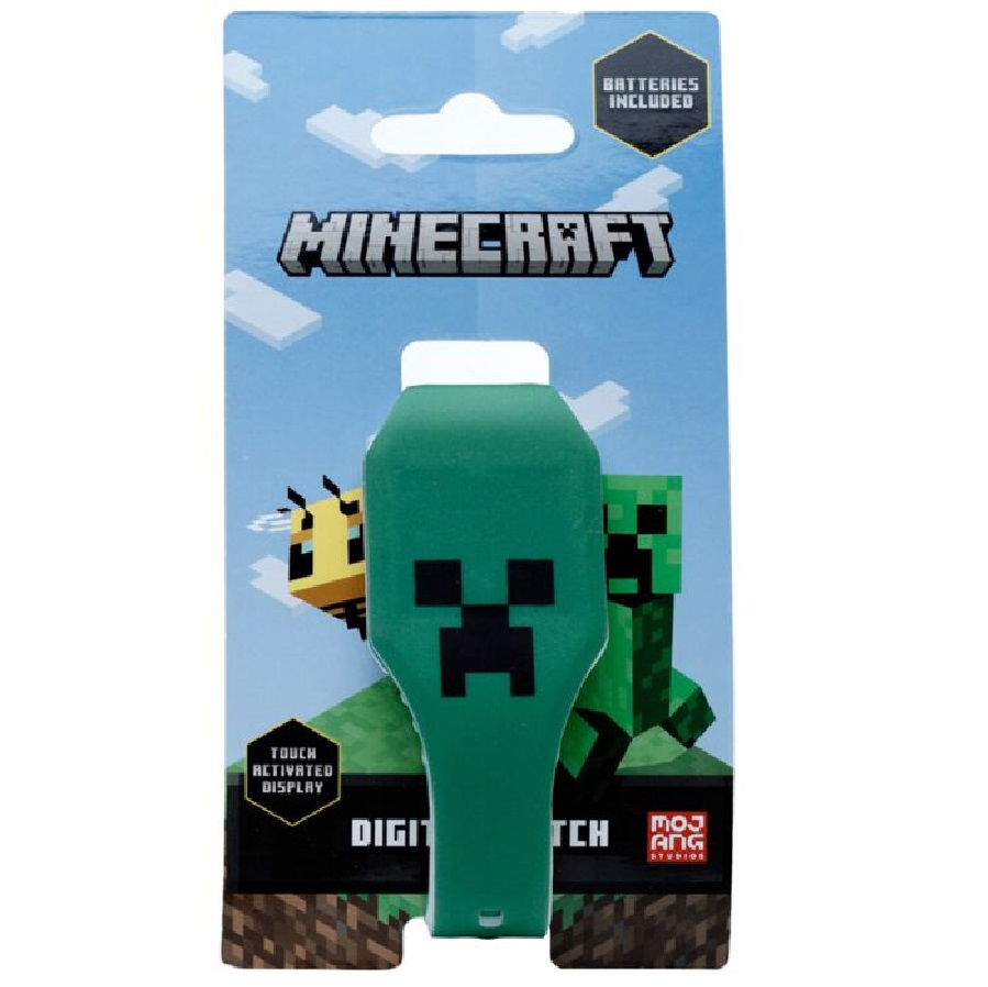Minecraft szilikon karóra eredeti minőség - Creeper Edition